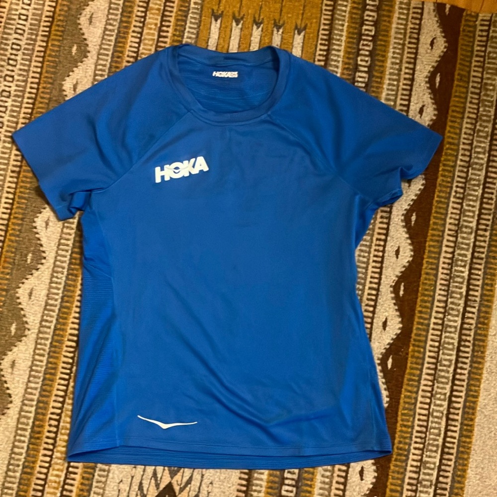 Hoka Glide Short Sleeve Running Shirt (women’s S)